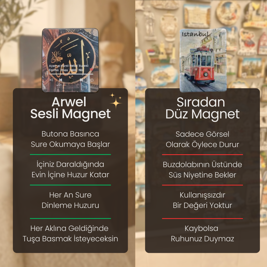 Arwel Kur'an-ı Kerim Sesli Magnet