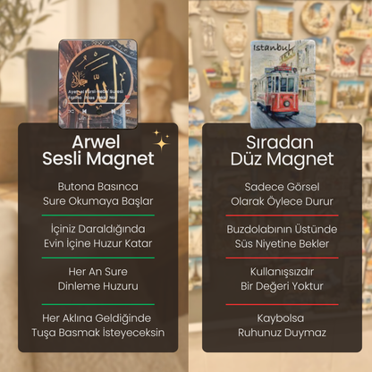 Arwel Kur'an-ı Kerim Sesli Magnet