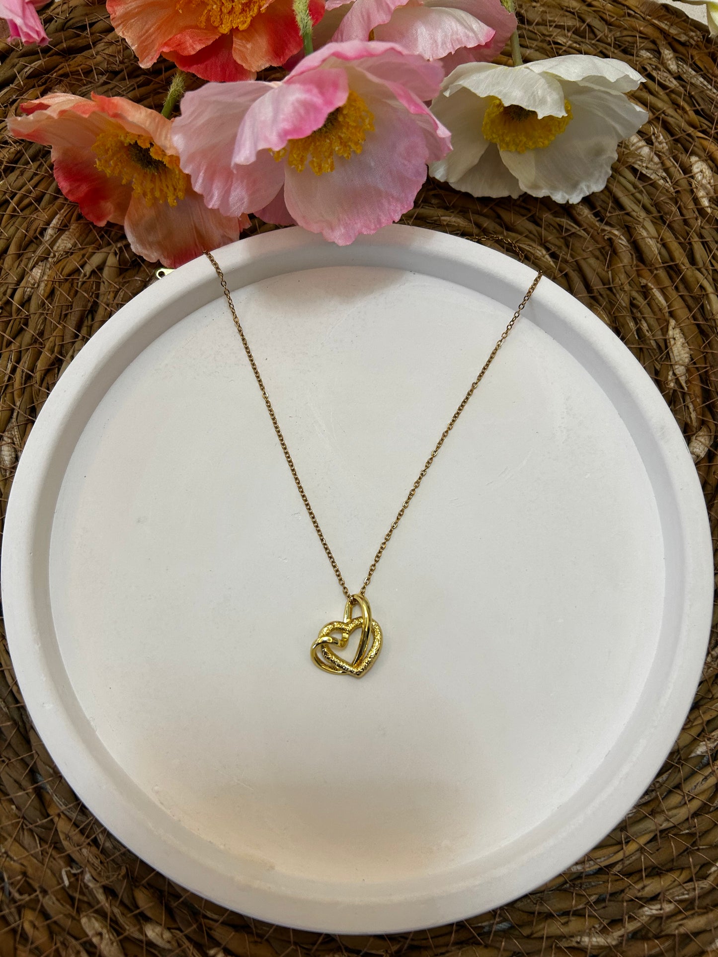 '' Kadınıma '' Kalpten Kalbe Kolye  Duygusal Not + Hediye Kutusu