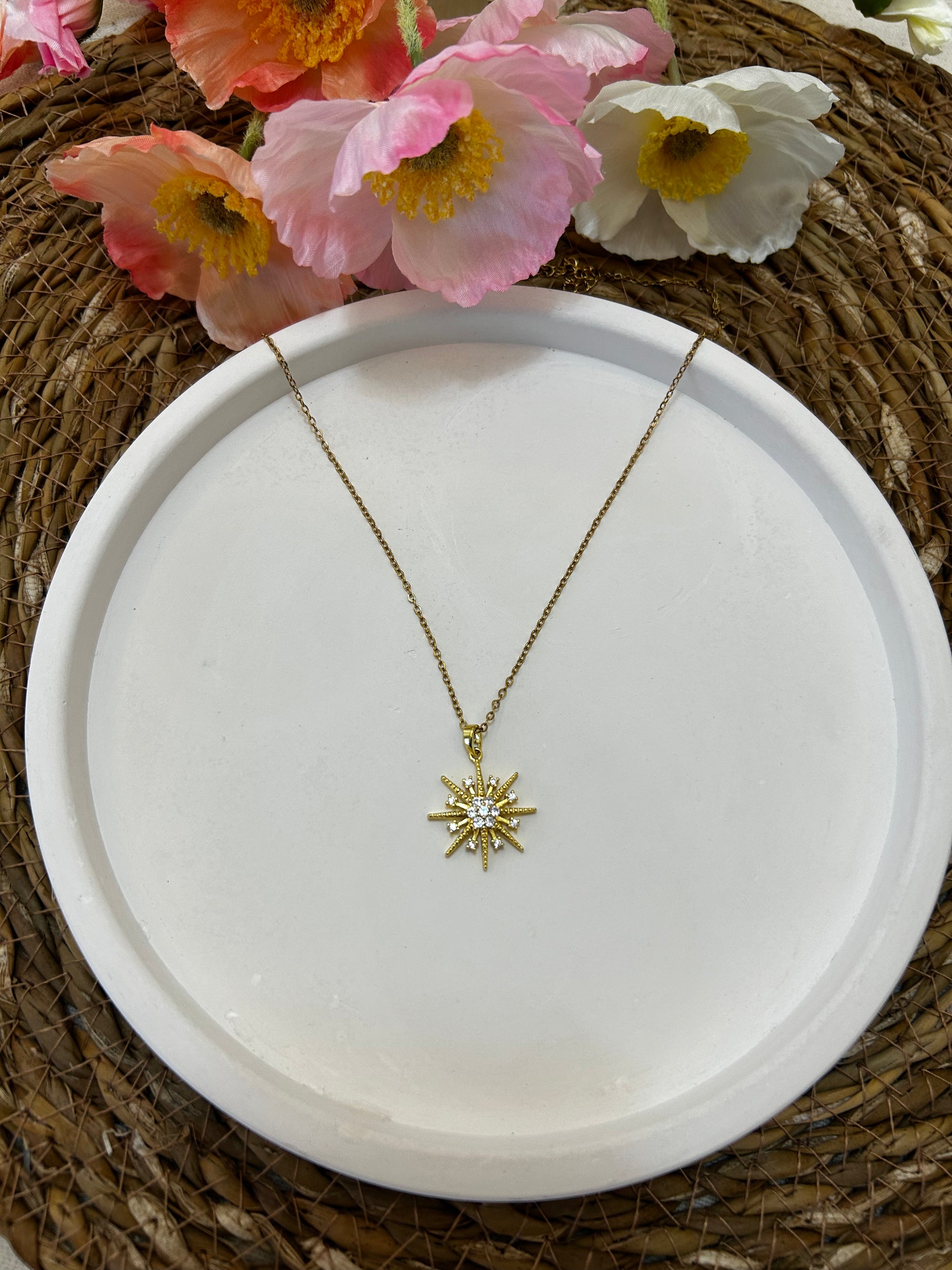 '' Sevgilime '' Kuzey Yıldızı Kolye  Duygusal Not + Hediye Kutusu